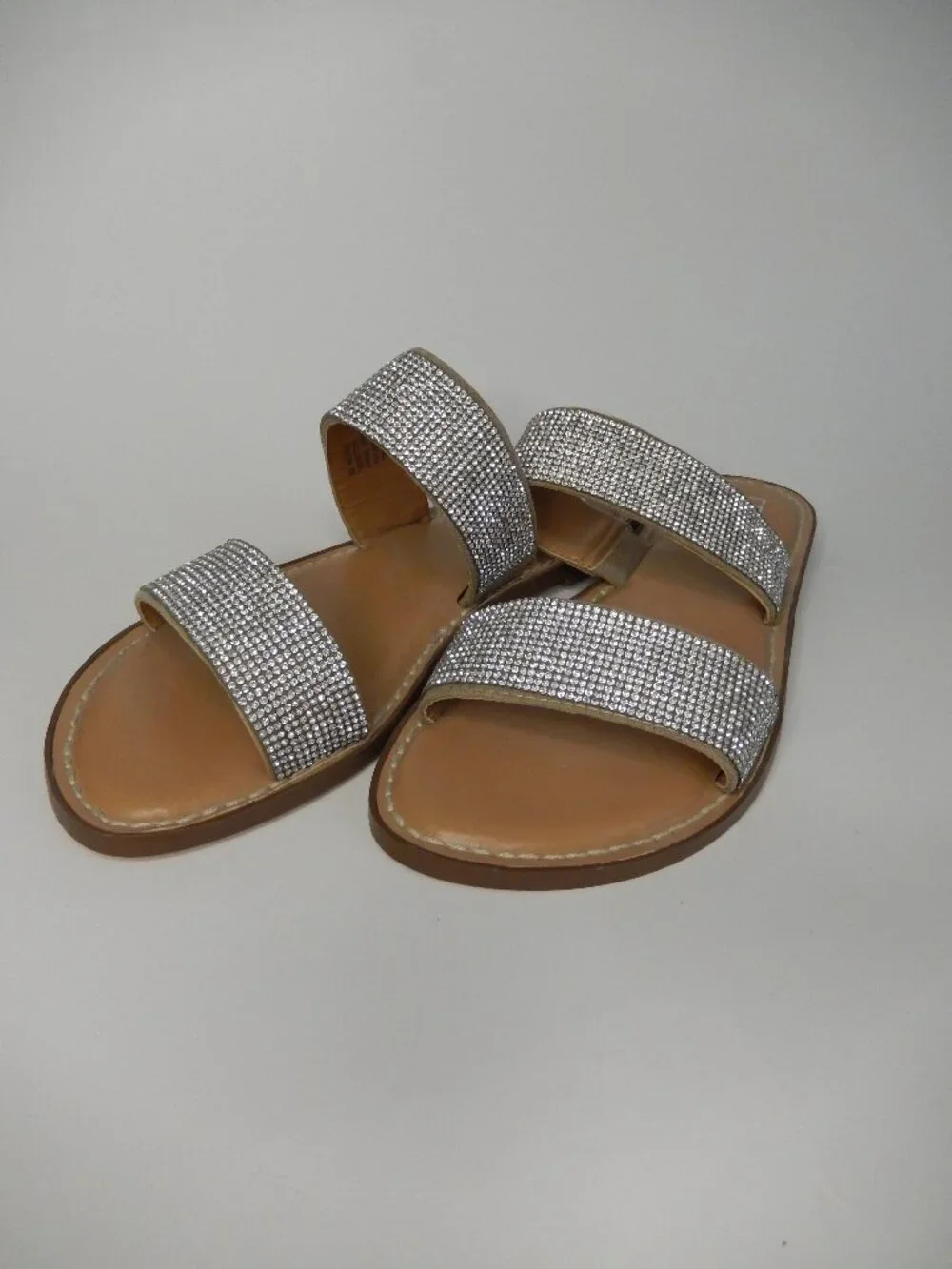 Material Girl by Madonna Bedazzled Women's Sandals (Size 6)